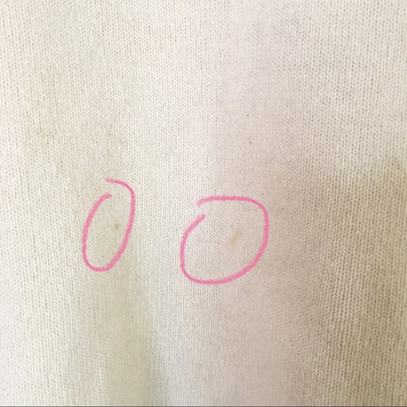 J.Jill Lambswool Patchwork Bell Sleeve Sweater Cream Size Small - Picture 5 of 8